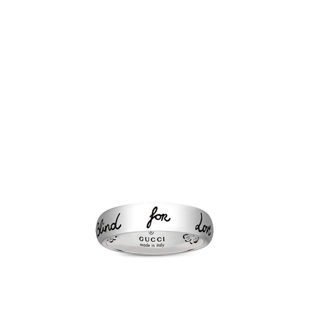 Gucci Blind For Love Silver Ring